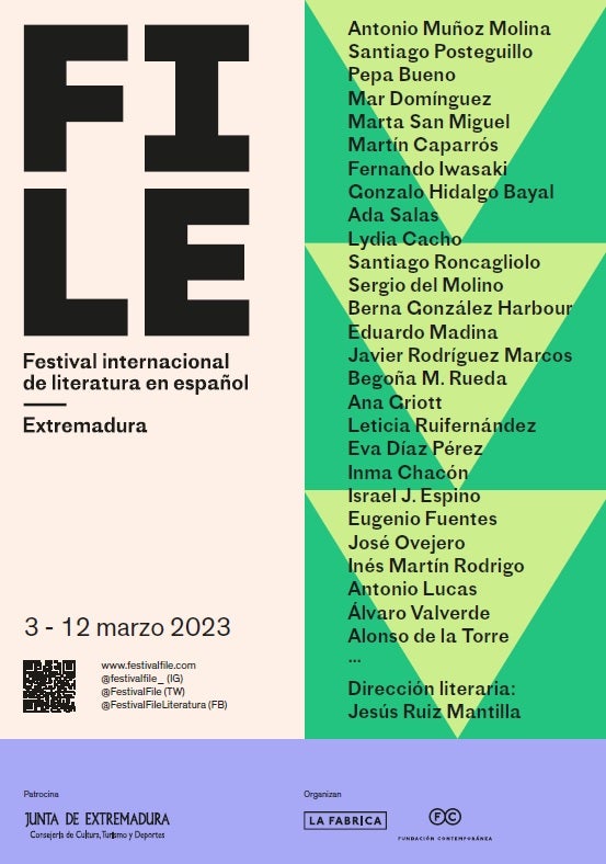 El Festival Internacional de la Literatura en Español se inaugura en Zafra el viernes