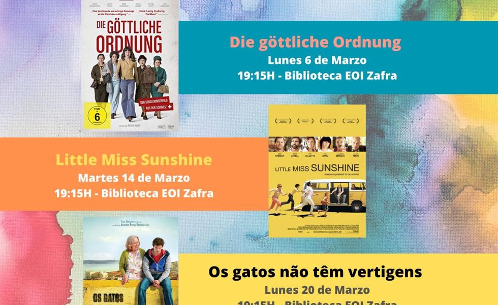 La Escuela Oficial de Idiomas conmemora el Día de la Mujer con el ciclo de cine 'Por un mundo mejor' en versión original