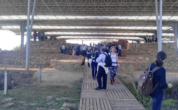 Cancho Roano cierra el año de su 40 aniversario con 5458 visitas registradas