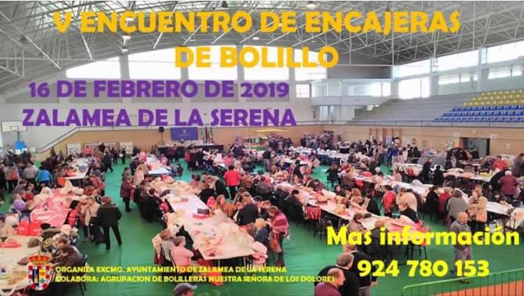 Zalamea acoge mañana el V Encuentro de Encajeras de Bolillo