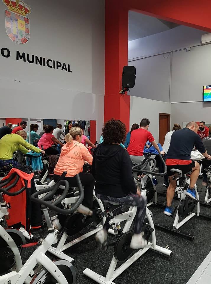 El gimnasio de la localidad ofrece una imagen totalmente renovada tras las reformas