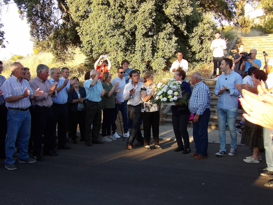 El tradicional homenaje a los colonos de Docenario inauguró la romería de San Isidro