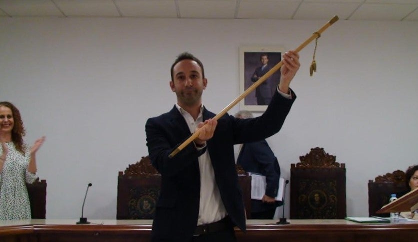 Miguel Ángel Fuentes tomó posesión como alcalde de Zalamea