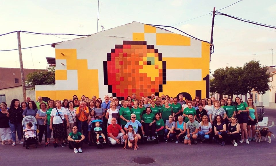 Zalamea se vuelca con la ELA en una marcha senderista