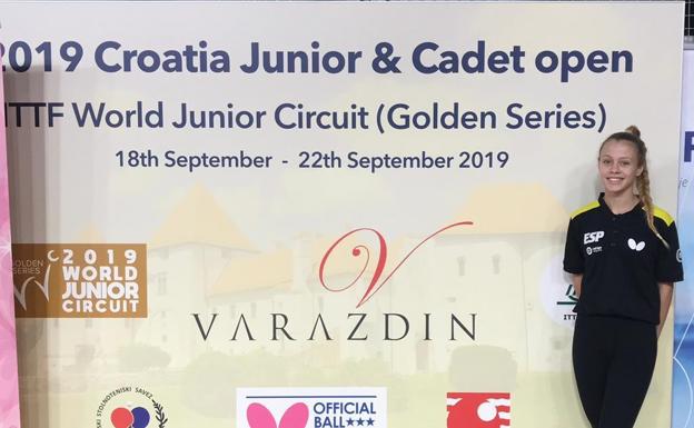 Laura García vuelve a cruzar fronteras para participar en el Open Internacional de Croacia