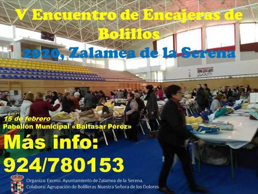 Zalamea se prepara para recibir a decenas de encajeras el 15 de febrero