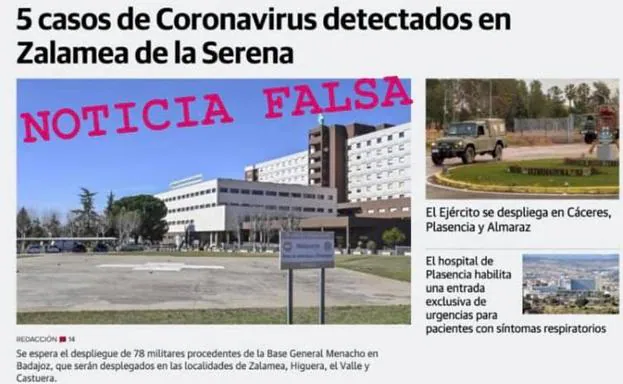 El Ayuntamiento de Zalamea pone en manos de la Guardia Civil la difusión de noticias falsas sobre coronavirus en la localidad
