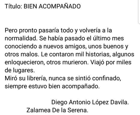 Diego Antonio López gana el concurso 'Serena tu mente'