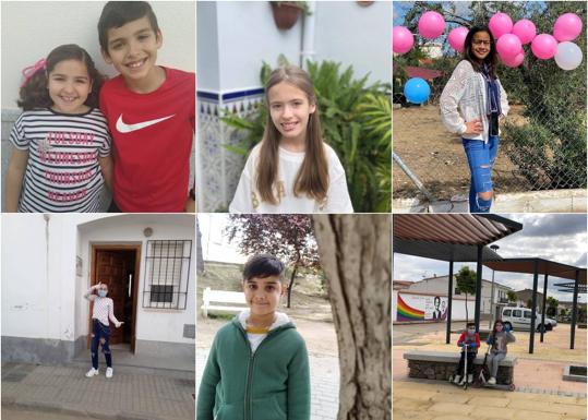 Los niños salen a la calle con cautela, echando de menos a sus amigos y al 'cole'