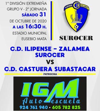 El Ilipense Zalamea juega el primer derby de la temporada en casa