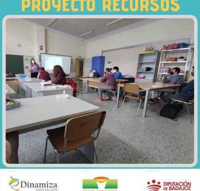 La asociación eDinamiza y Adiser Horizontes desarrollan el 'Proyecto Recursos' en Castuera