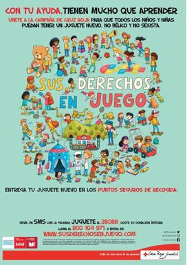 Cruz Roja organiza una campaña de recogida de juguetes para que ningún niño se quede sin regalo