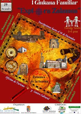 Abierto el plazo de inscripción para participar en la I Ginkana familiar 'Explora Zalamea'
