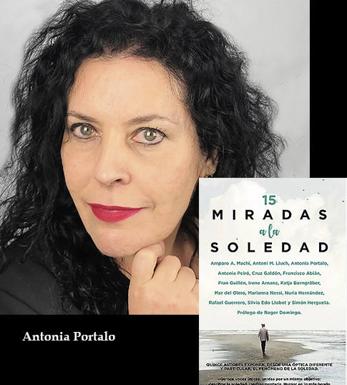 Antonia Portalo habla de su nueva obra '15 miradas a la soledad', escrita de forma conjunta entre varios autores