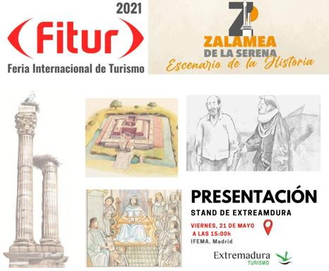 Zalamea de la Serena presenta mañana en FITUR 2021 la campaña de promoción turística 'Zalamea, escenario de la historia'