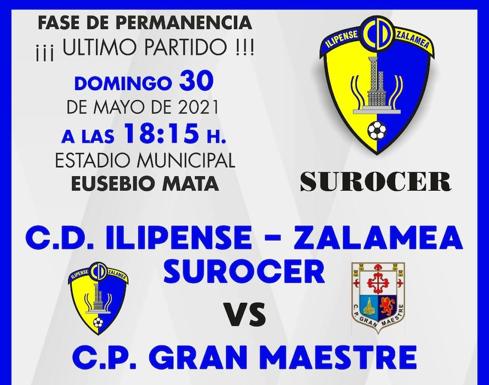 El Ilipense Zalamea juega este domingo su último partido de la fase de permanencia