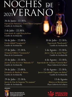Vuelven las 'Noches de Verano' a Zalamea de la Serena