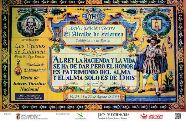 Ya se pueden reservar las entradas para la XXVII edición del teatro 'El Alcalde de Zalamea'