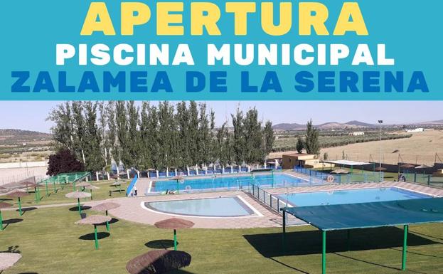 La piscina municipal de Zalamea de la Serena abre sus puertas al público