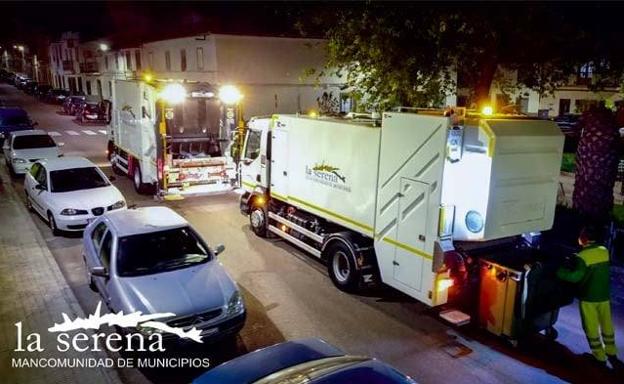 La Mancomunidad de La Serena refuerza el Servicio de Recogida de Enseres y lavado de contenedores