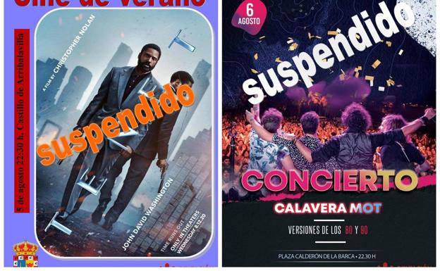 Suspendidas por el aumento de Covid las actividades previstas para este fin de semana