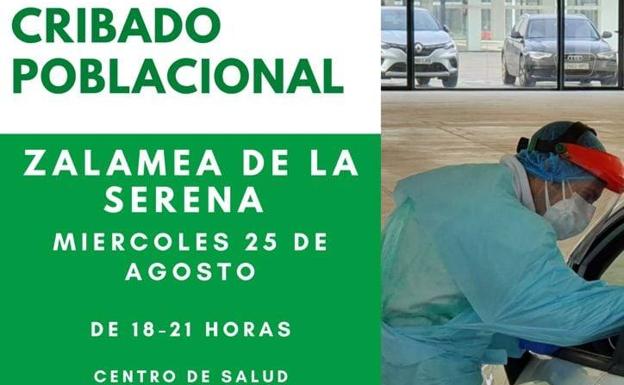 Sanidad anuncia un nuevo cribado poblacional en Zalamea de la Serena