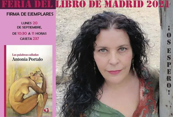 La escritora extremeña Antonia Portalo estará en la Feria del Libro de Madrid