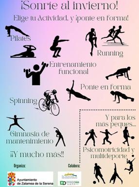 El Servicio Municipal de Deportes presenta el programa de actividades para los próximos meses