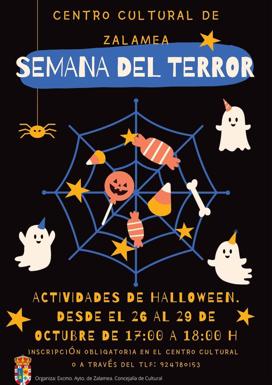 Abierto el plazo de inscripción para participar en las activadas infantiles de la 'Semana del Terror'