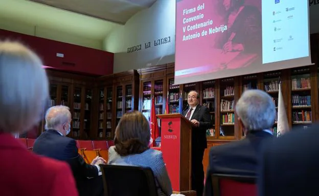 Quince instituciones culturales y políticas españolas, entre las que se encuentra el Ayuntamiento de Zalamea, se unen para celebrar el V Centenario de Antonio de Nebrija en 2022