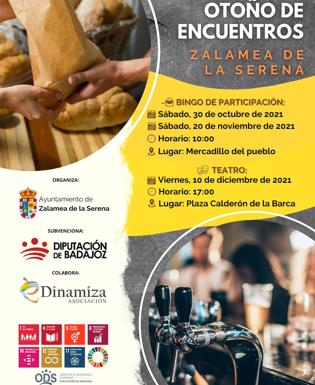 Las actividades del proyecto 'Otoño de encuentros' se celebrarán durante las próximas semanas en Zalamea