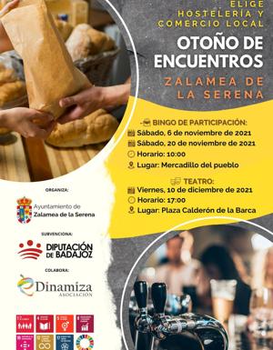 El primer bingo de participación del proyecto 'Otoño de encuentros' se celebrará este sábado