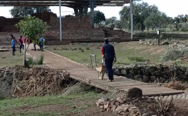El yacimiento de Cancho Roano reanuda las visitas