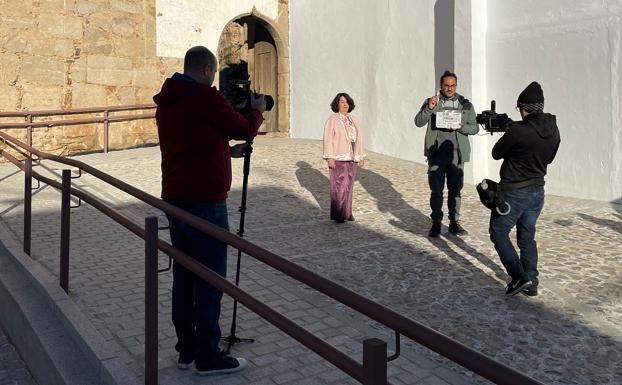 El rapero Haze graba en la localidad 'Elio', un documental sobre la vida y obra de Nebrija