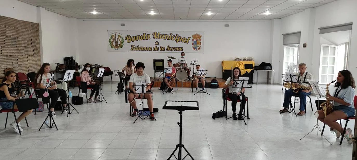 La Banda Municipal ofrecerá un concierto de proximidad el día 7 de diciembre en Higuera de la Serena