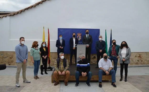 La Diputación invierte 213.289 euros en Zalamea de la Serena en el plan Cohesion@, accesibilidad y en cultura