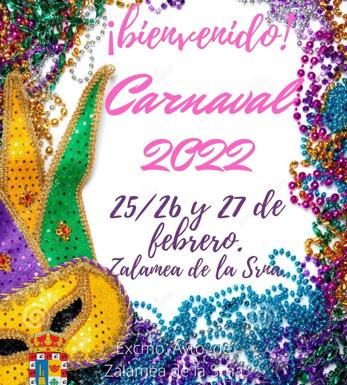El Carnaval vuelve a Zalamea los días 25, 26 y 27 de febrero