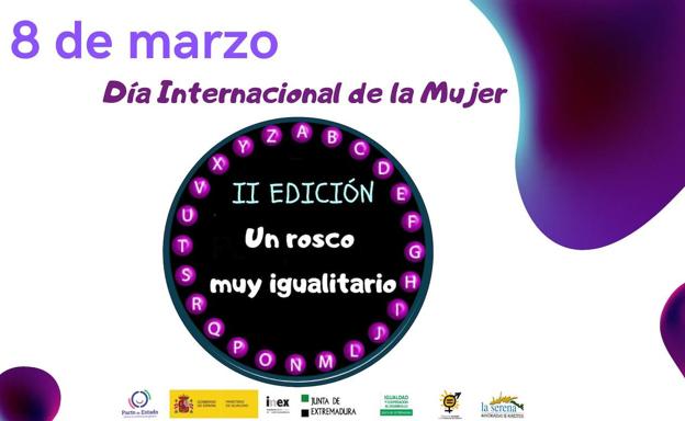 La oficina de Igualdad de la Mancomunidad organiza el concurso 'Un rosco muy igualitario'