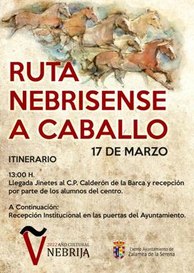 La Ruta Nebrisense a Caballo llega el jueves a Zalamea