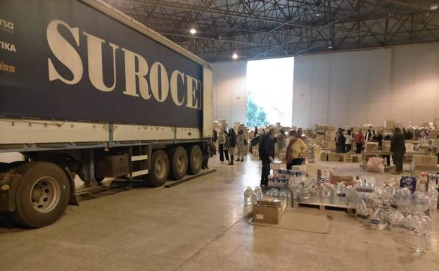 Sale desde Zalamea un camión con productos de primera necesidad para el pueblo ucraniano
