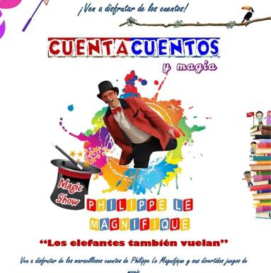 El Centro Cultural acoge un 'Cuentacuentos y magia' con motivo del Día del Libro