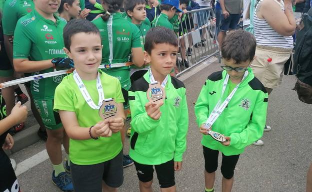 Los alumnos de la Escuela Ciclista Diexle Zalamea encaran la recta final de los JUDEX Autonómicos