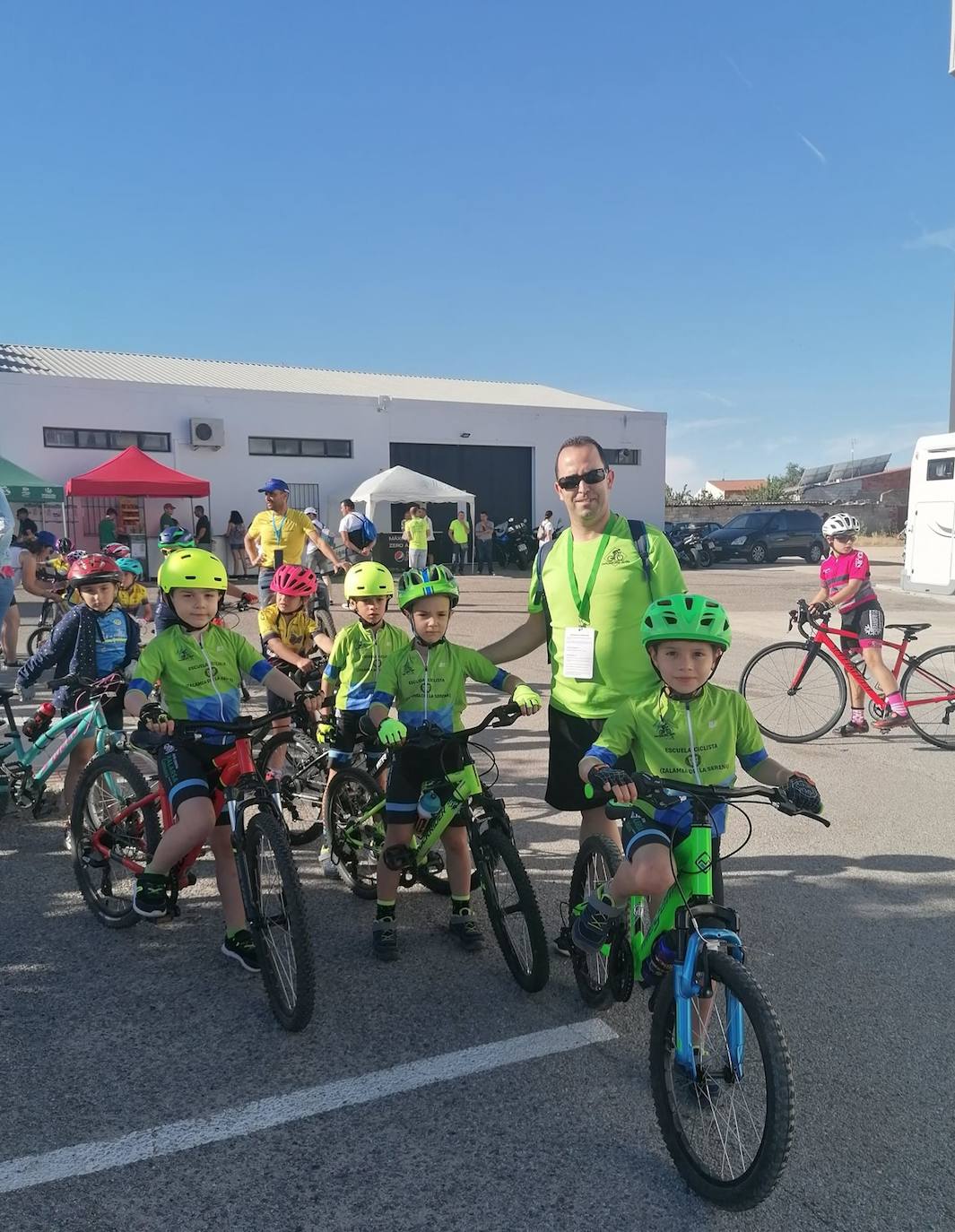 Los alumnos de la Escuela Ciclista Diexle Zalamea llegan a la final de los JUDEX Autonómicos