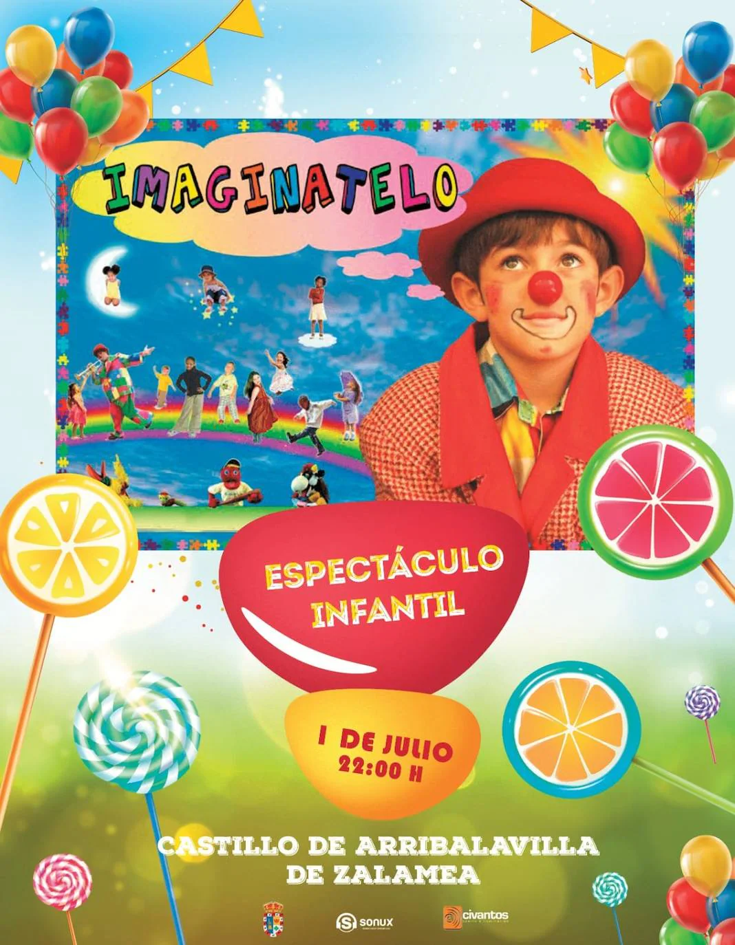 El espectáculo infantil 'Imagínatelo' llega este viernes al Castillo de Arribalavilla