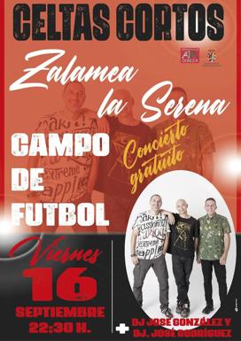 Celtas Cortos actuará en Zalamea de la Serena el próximo 16 de septiembre