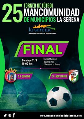 El Eusebio Mata acoge mañana la final del XXV Torneo de Fútbol Mancomunidad de Municipios de la Serena