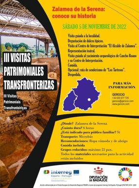 Las III Visitas Patrimoniales Transfronterizas se celebrarán del 15 de octubre al 12 de noviembre