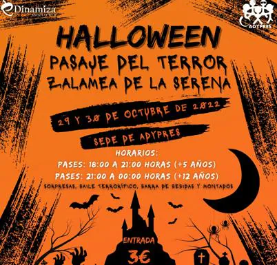 Halloween llega a Zalamea de la Serena con el 'Pasaje del Terror'