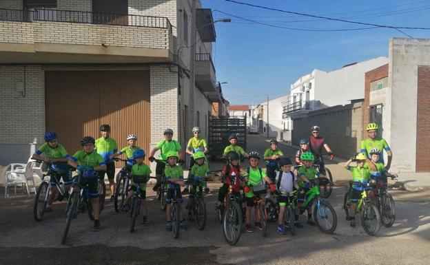 La Escuela Ciclista 'Cancho Roano' de Zalamea comienza la nueva temporada