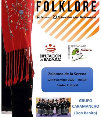 El grupo de folklore 'Caramancho' actuará el 12 de noviembre de Zalamea
